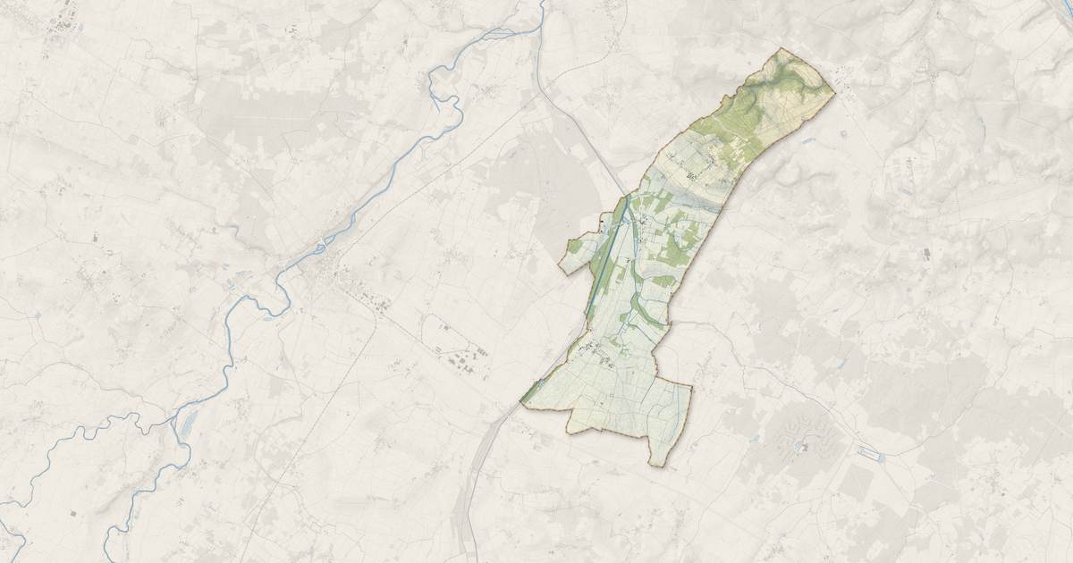 Portrait cartographique de Épieds : relief, eau, forêts, bâti et voies, calculés à partir des données de l'IGN