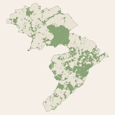 Les Bois d'Anjou : bois, forêts et landes
