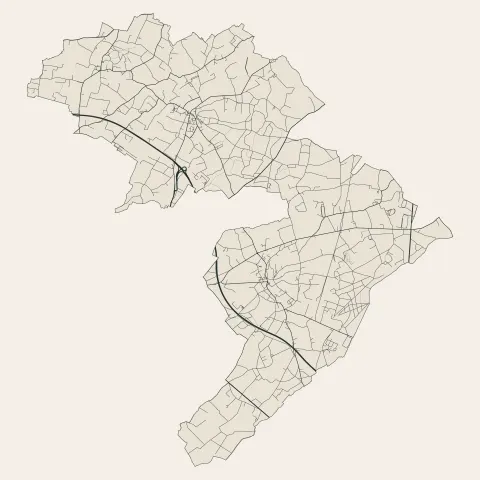 Les Bois d'Anjou : voies