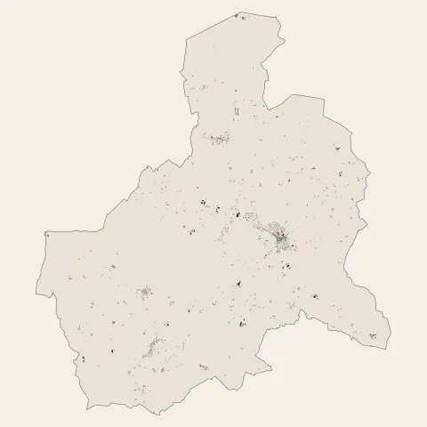 Jarzé Villages : bâti