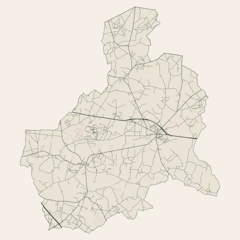 Jarzé Villages : voies