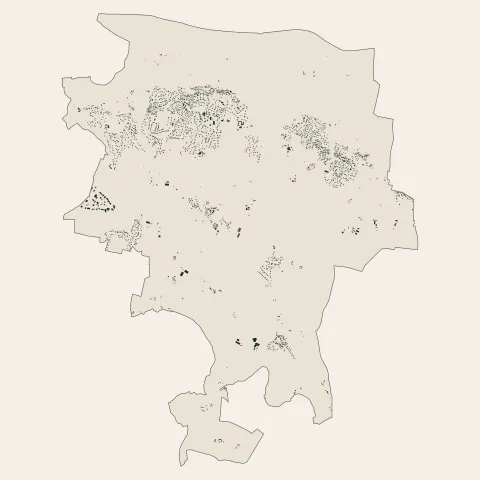 Les Garennes sur Loire : bâti