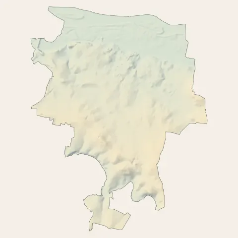 Les Garennes sur Loire : relief
