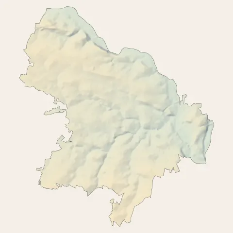 Le Lion-d'Angers : relief