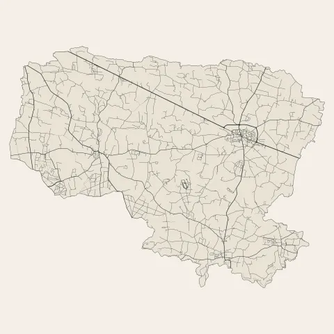 Val d'Erdre-Auxence : voies