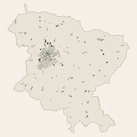 Le May-sur-Èvre : bâti
