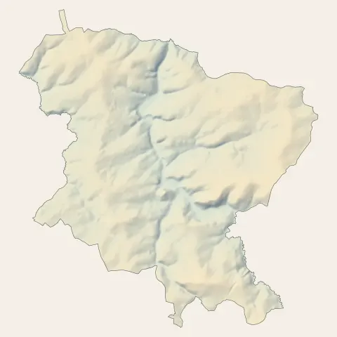 Le May-sur-Èvre : relief