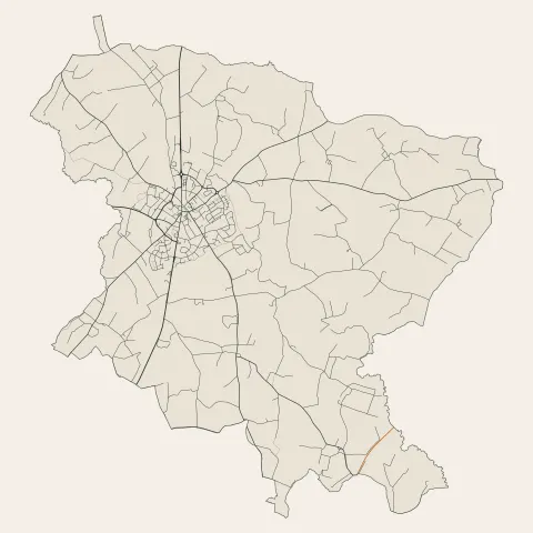 Le May-sur-Èvre : voies