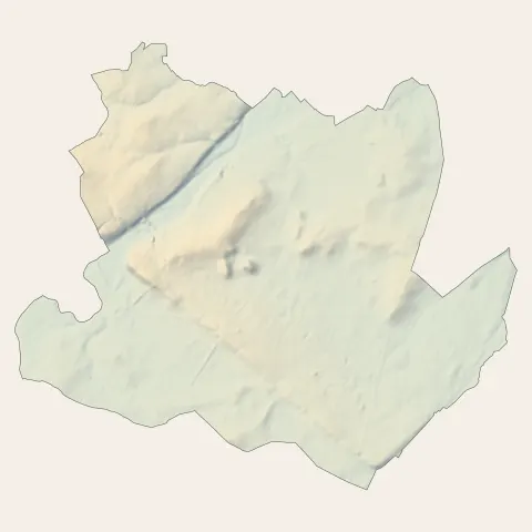 Montreuil-Bellay : relief