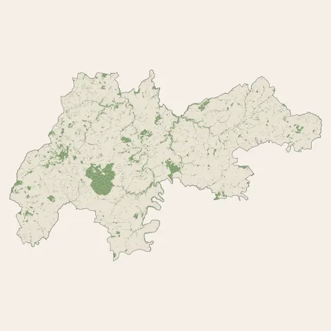 Montrevault-sur-Èvre : bois, forêts et landes
