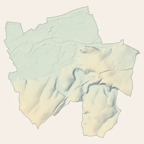 Mûrs-Erigné : relief
