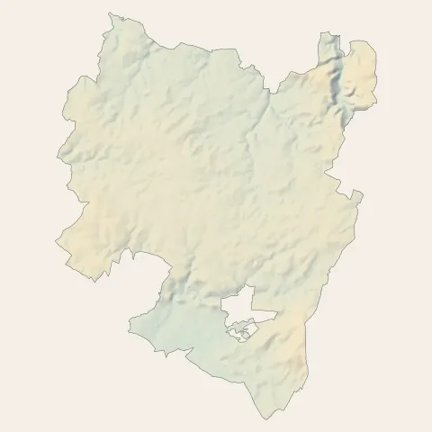 Noyant-Villages : relief
