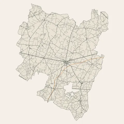 Noyant-Villages : voies