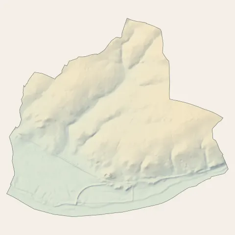 La Possonnière : relief