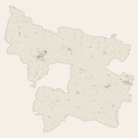Ombrée d'Anjou : bâti