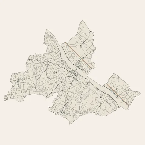 Gennes-Val-de-Loire : voies