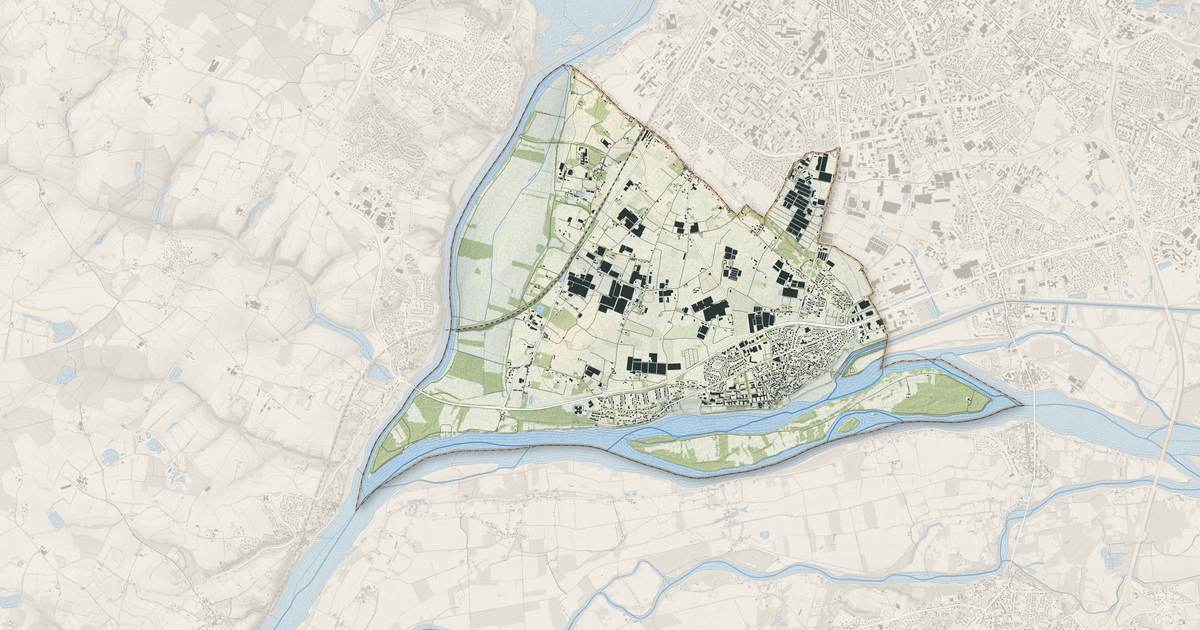 Portrait cartographique de Sainte-Gemmes-sur-Loire : relief, eau, forêts, bâti et voies, calculés à partir des données de l'IGN
