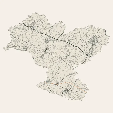 Sèvremoine : voies