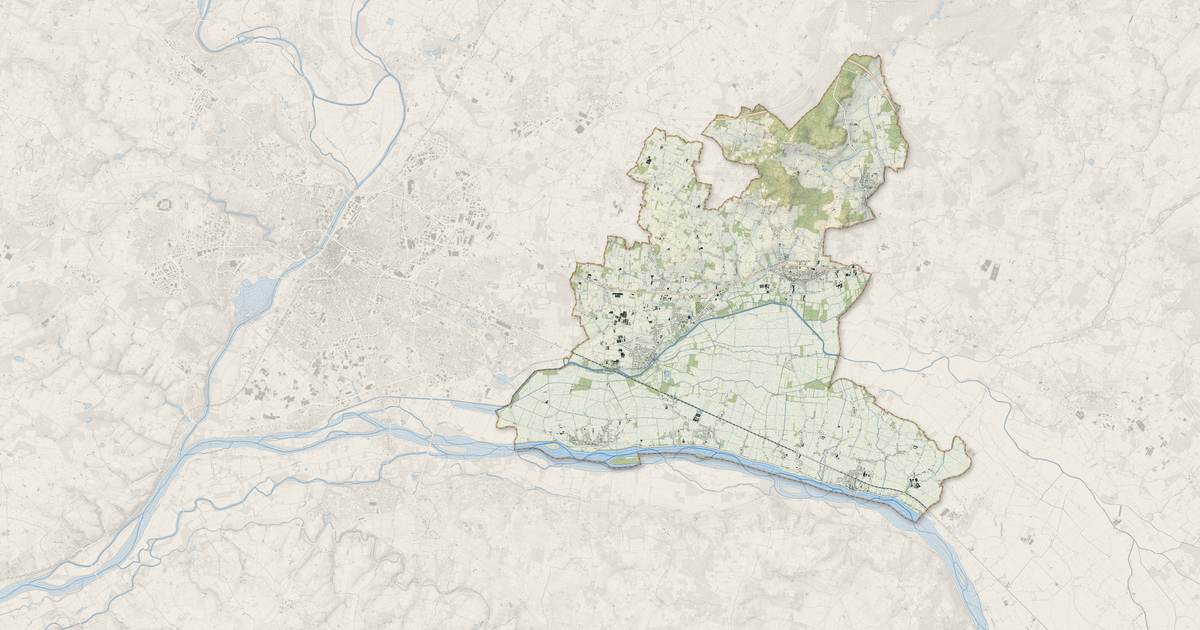 Portrait cartographique de Loire-Authion : relief, eau, forêts, bâti et voies, calculés à partir des données de l'IGN