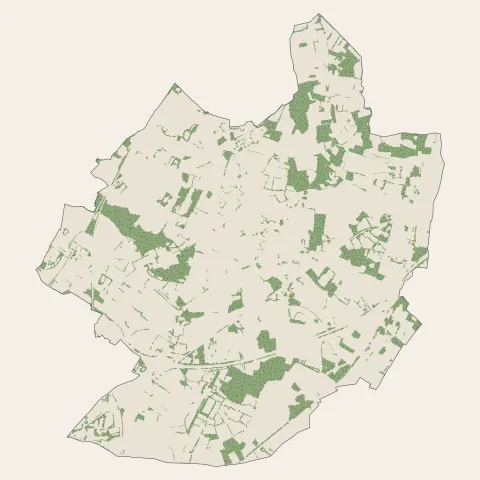 Verrières-en-Anjou : bois, forêts et landes