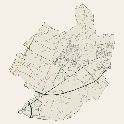 Verrières-en-Anjou : voies