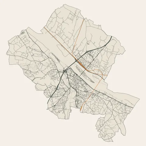 Saumur : voies