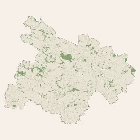 Segré-en-Anjou Bleu : bois, forêts et landes
