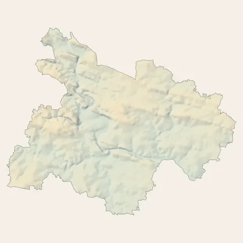 Segré-en-Anjou Bleu : relief