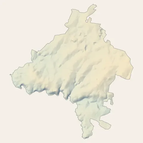 La Séguinière : relief