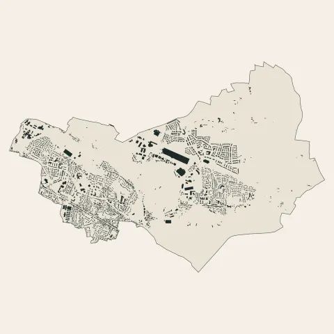 Trélazé : bâti