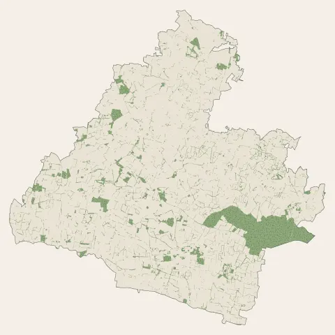 Erdre-en-Anjou : bois, forêts et landes