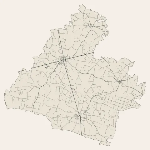 Erdre-en-Anjou : voies