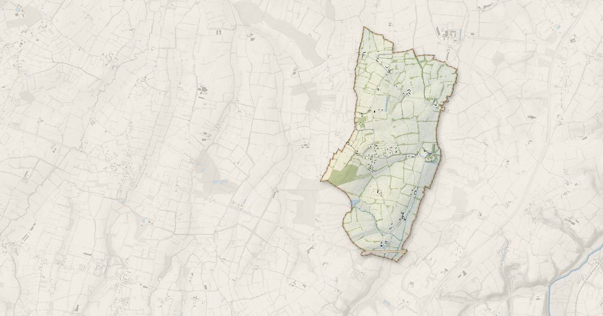 Portrait cartographique de Amigny : relief, eau, forêts, bâti et voies, calculés à partir des données de l'IGN
