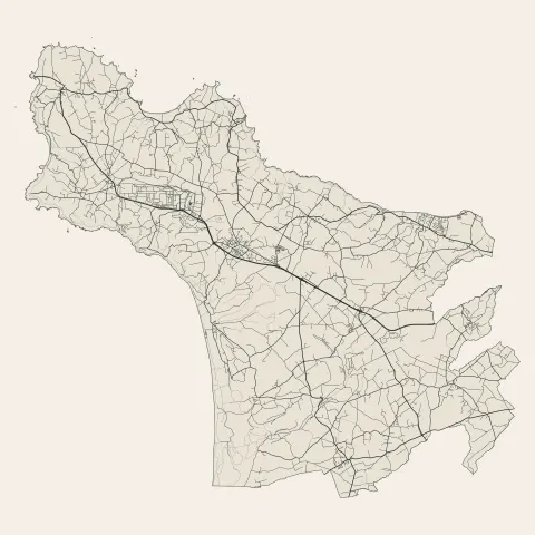 La Hague : voies