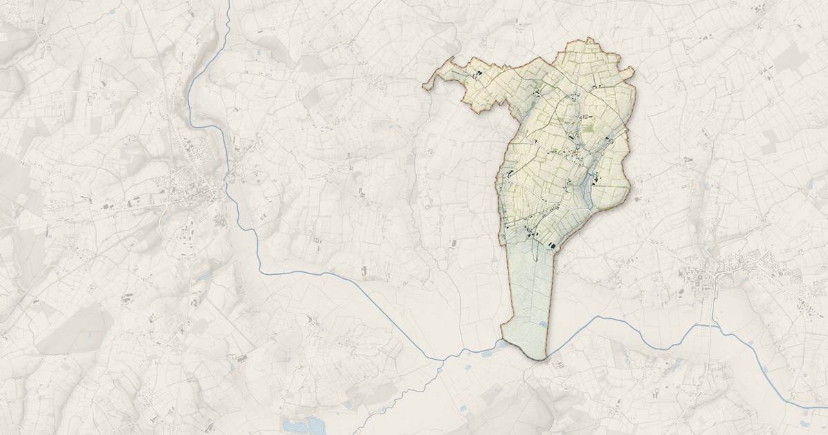 Portrait cartographique de La Bonneville : relief, eau, forêts, bâti et voies, calculés à partir des données de l'IGN