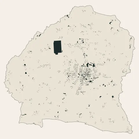 Brécey : bâti