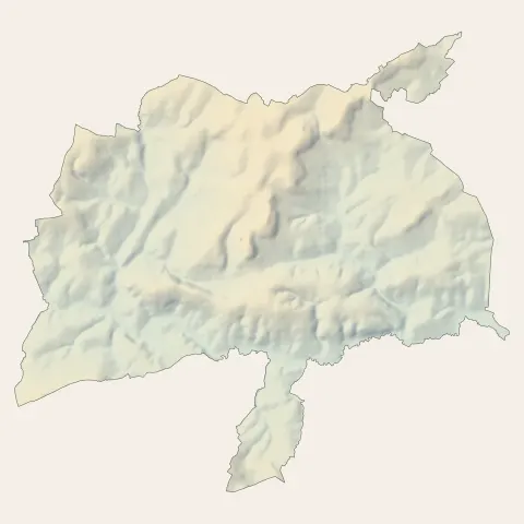 Bricquebec-en-Cotentin : relief