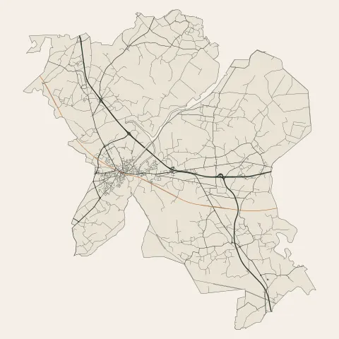 Carentan-les-Marais : voies