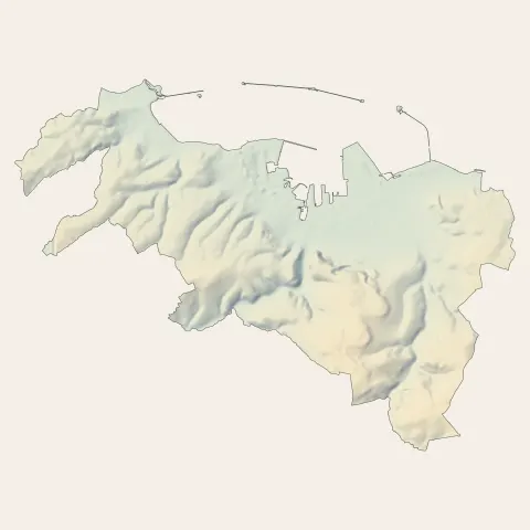 Cherbourg-en-Cotentin : relief