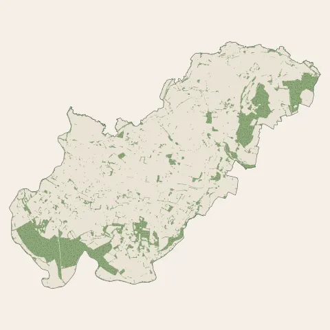 Ducey-Les Chéris : bois, forêts et landes