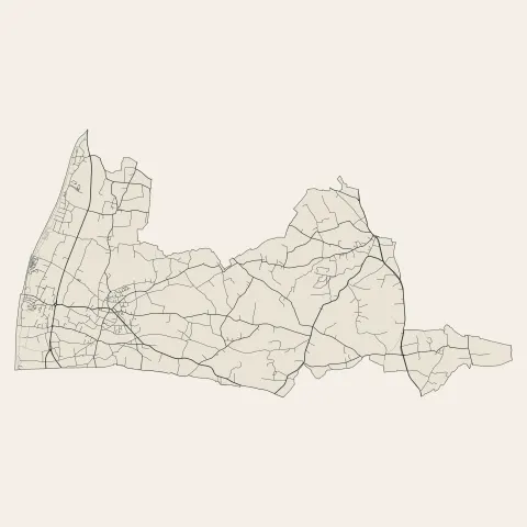 Gouville-sur-Mer : voies