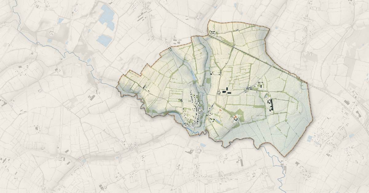 Portrait cartographique de Hémevez : relief, eau, forêts, bâti et voies, calculés à partir des données de l'IGN