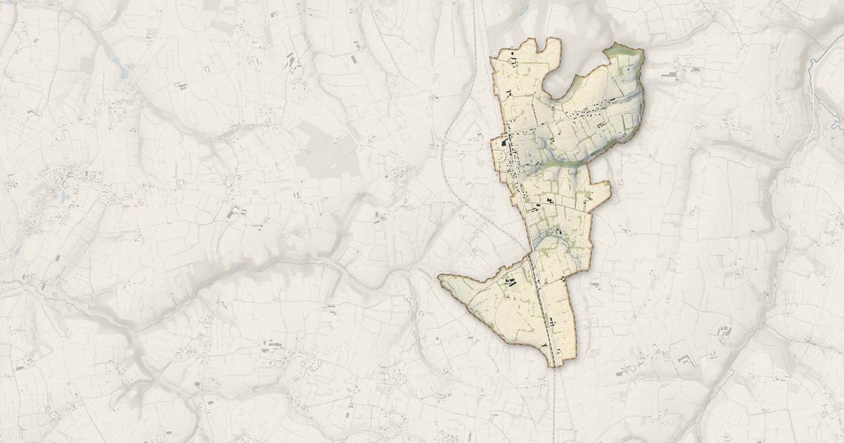 Portrait cartographique de Le Loreur : relief, eau, forêts, bâti et voies, calculés à partir des données de l'IGN
