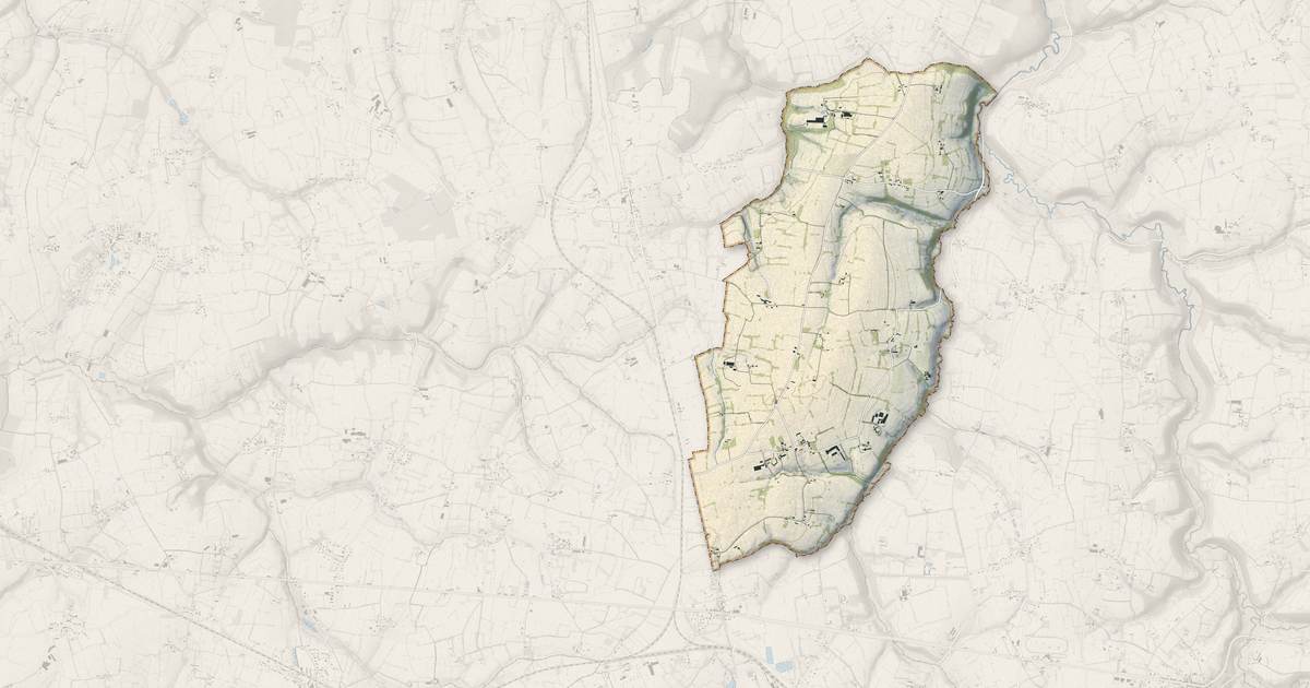 Portrait cartographique de La Meurdraquière : relief, eau, forêts, bâti et voies, calculés à partir des données de l'IGN