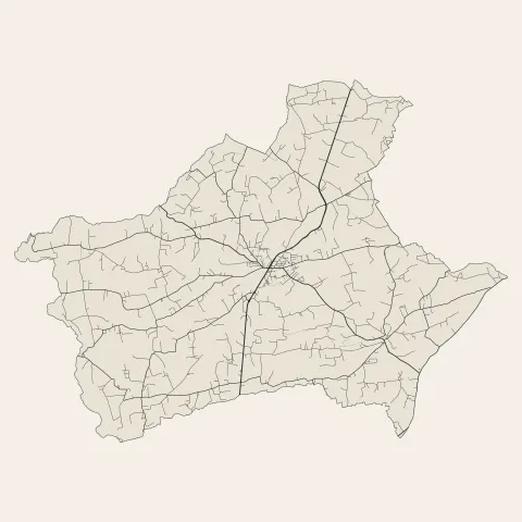 Percy-en-Normandie : voies