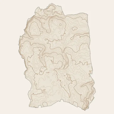 Périers : courbes de niveau