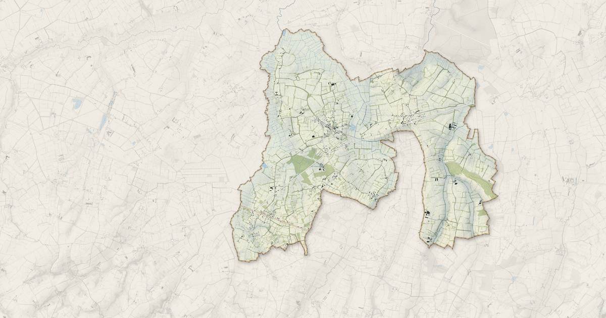 Portrait cartographique de Remilly Les Marais : relief, eau, forêts, bâti et voies, calculés à partir des données de l'IGN