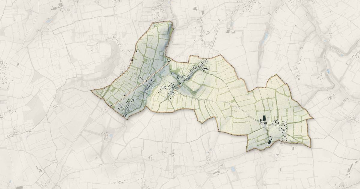 Portrait cartographique de Saint-Christophe-du-Foc : relief, eau, forêts, bâti et voies, calculés à partir des données de l'IGN