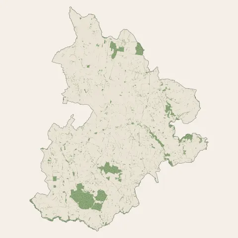 Saint-James : bois, forêts et landes