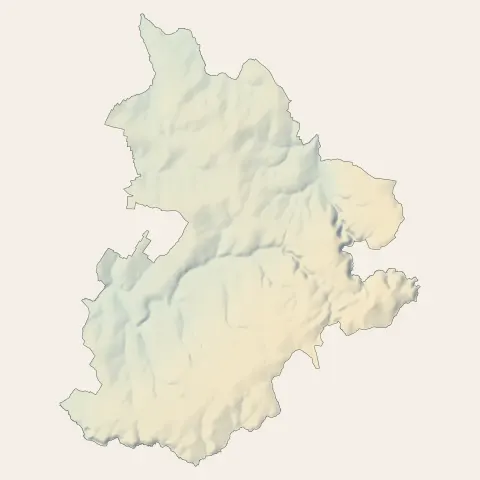 Saint-James : relief